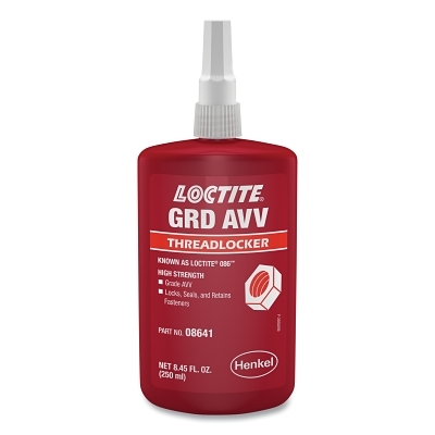 250ML GRADE AVV THREADLOCKING ADHESIVE/S
